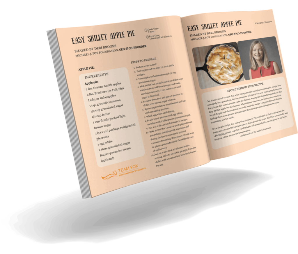 Cookbook open